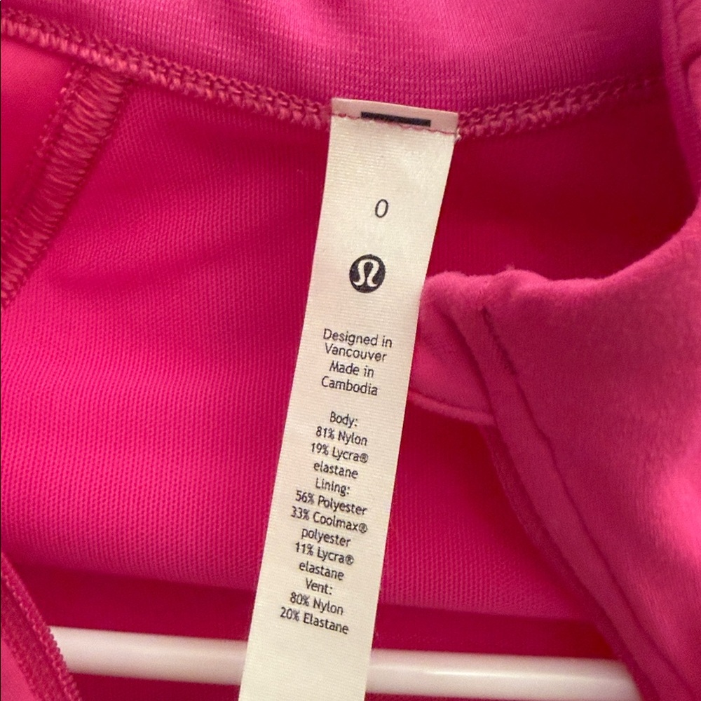 Lululemon Sonic Pink Define Jacket - Picture 6 of 6